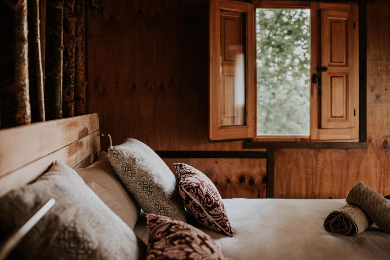Durmiendo Entre Arboles, Bonita Cabana En La Rioja Anguciana Buitenkant foto
